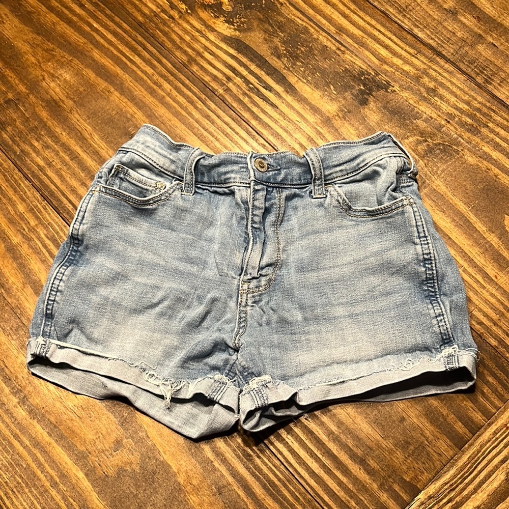 Hollister blue Jean shorts